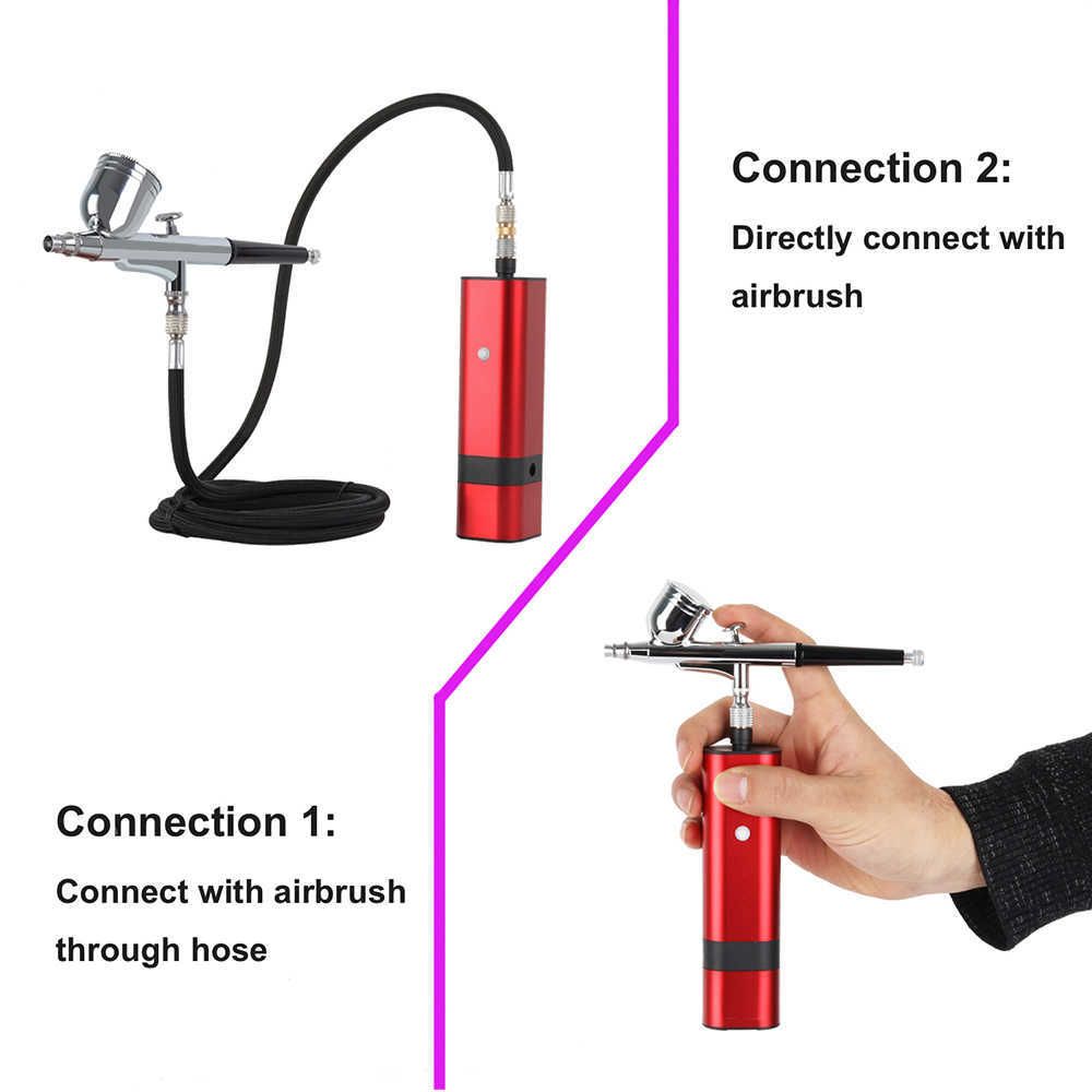 Best Quality New Arrival TM80S Wireless Airbrush With Compressor